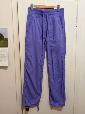 lululemon lilac ribbed high-waist leggings